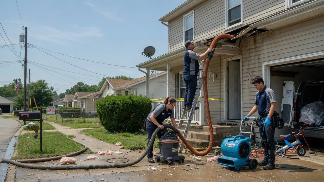 Water Damage Restoration in Bicknell, IN near me